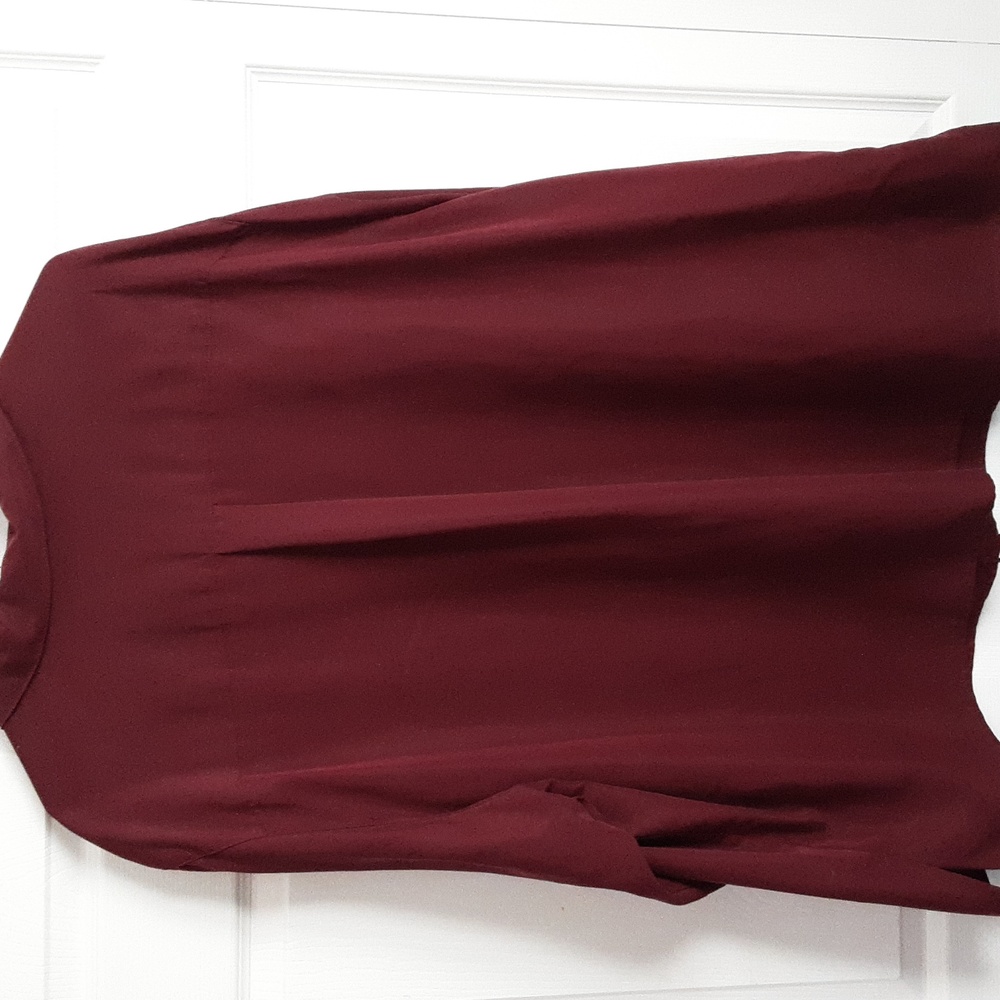 White Stag Plus 26W Burgundy color long sleeves - Picture 5 of 6